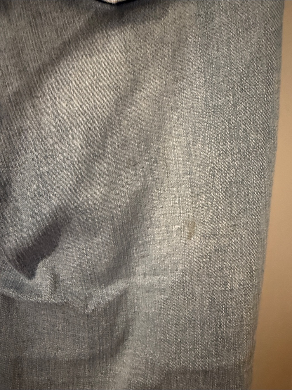 Blue Distressed Women's Jeans - Classic Ripped Skinny - Picture 3 of 6